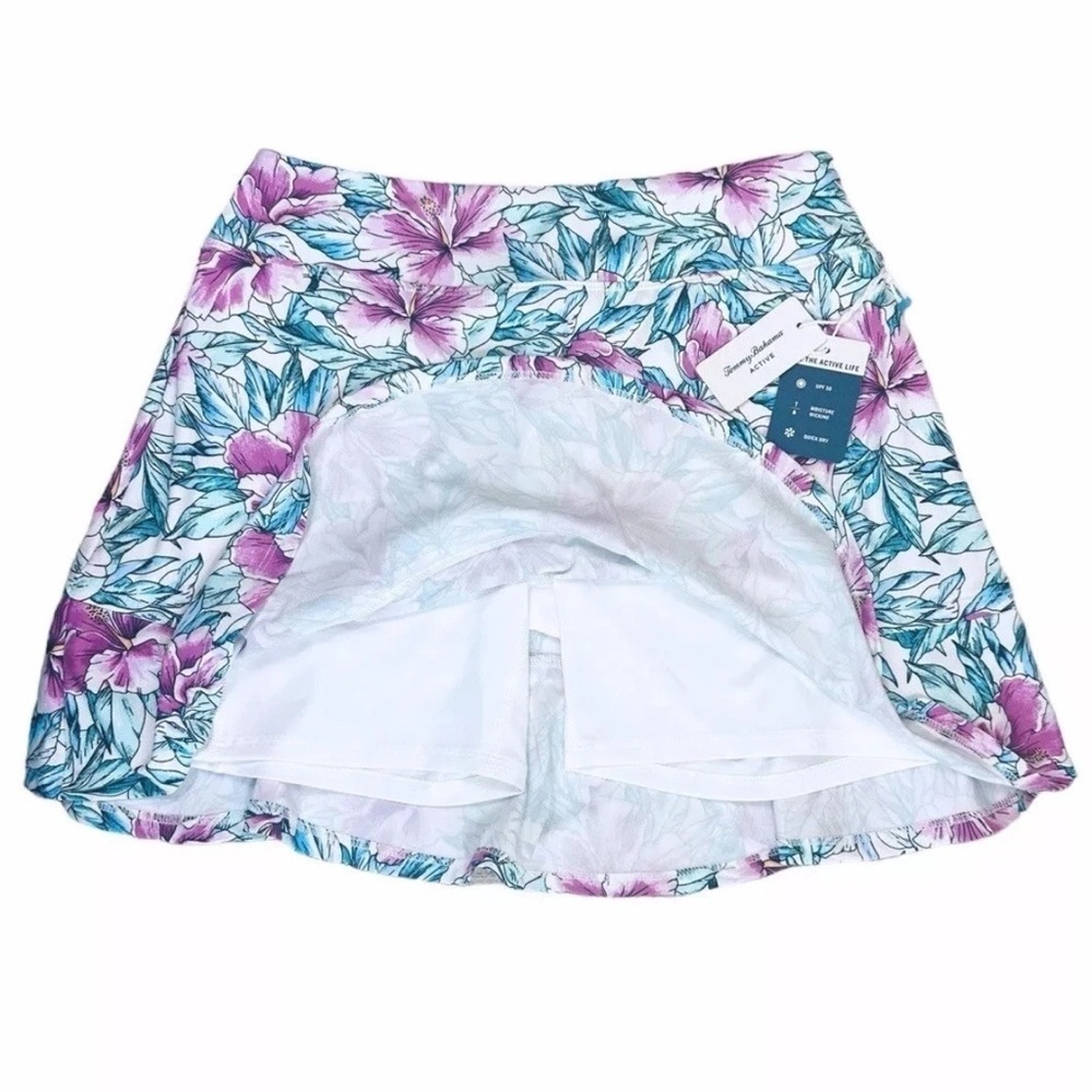 Tommy Bahama Floral Print Skirt Skort - Picture 3 of 7